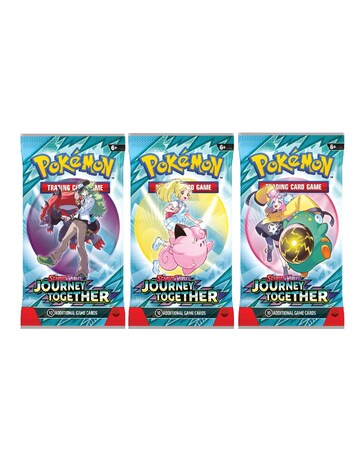 Pokemon (TCG) Scarlet & Violet 9 Journey Together Booster Pack * 3