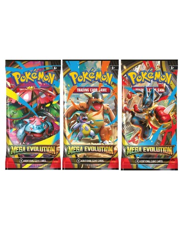 Pokemon (TCG): Mega Evolution Single Booster * 3 Pack