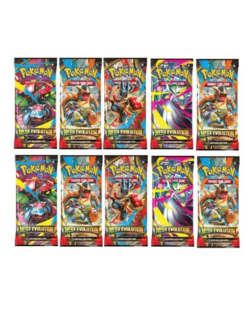 Pokemon (TCG): Mega Evolution Single Booster * 10 Pack
