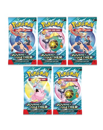 Pokemon (TCG) Scarlet & Violet 9 Journey Together Booster Pack * 5