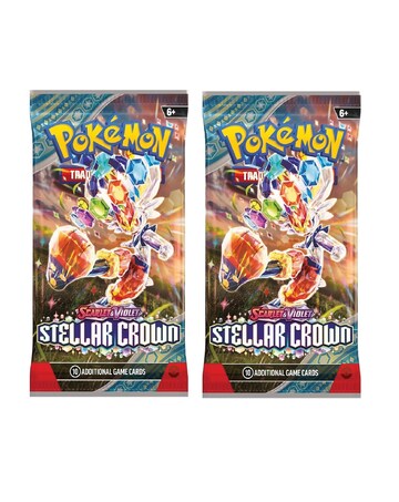 Pokemon (TCG): Scarlet & Violet Stellar Crown Booster Pack * 2