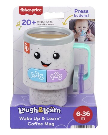 Fisher Price Wake Up & Learn Coffee Mug