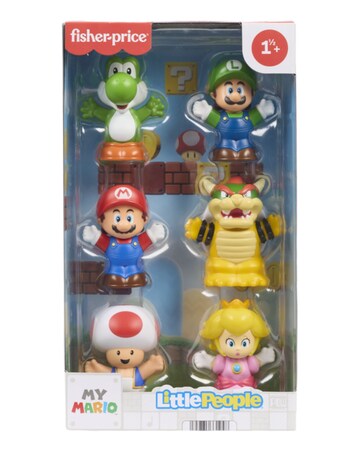 Fisher Price Little People Super Mario Figure Pack