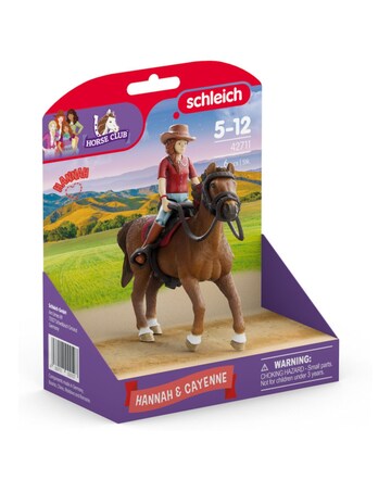 Schleich - Horse Club Hannah & Cayenne