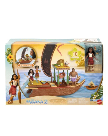 Disney Moana 2 Moana's Adventure Canoe Playset