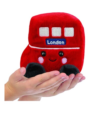 Palm Pals Red Bus 5in
