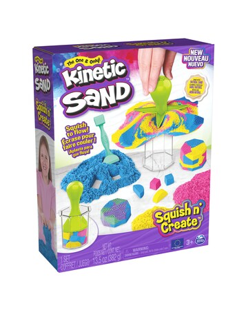 Kinetic Sand Squish N Create Playset