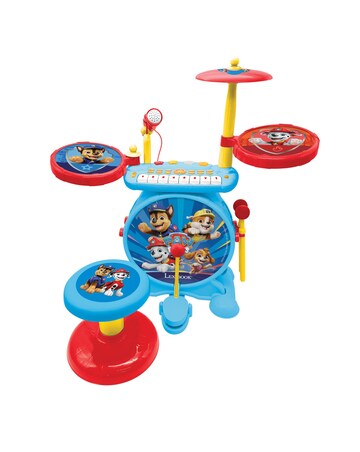 My Rock Band Paw Patrol Complete Electronic Luminous Drums Set with Seat