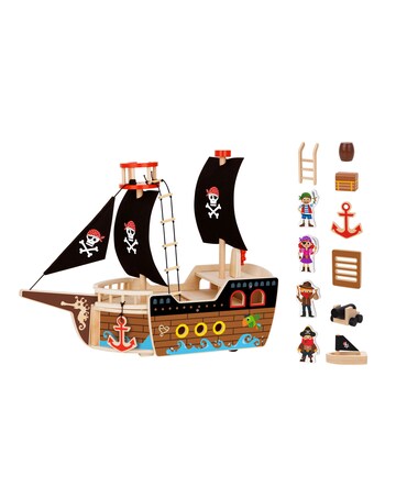 Wooden Pirate Ship