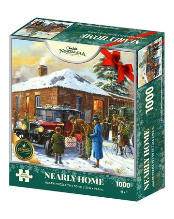 Xmas Nostalgia Nearly Home 1000pc