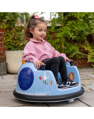Bluey 6V Electric Bumper Car Ride On