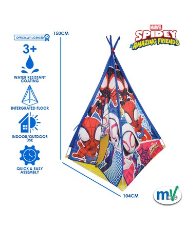 Spidey And His Amazing Friends Play Tent