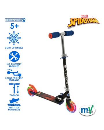 Spiderman Folding Inline Scooter