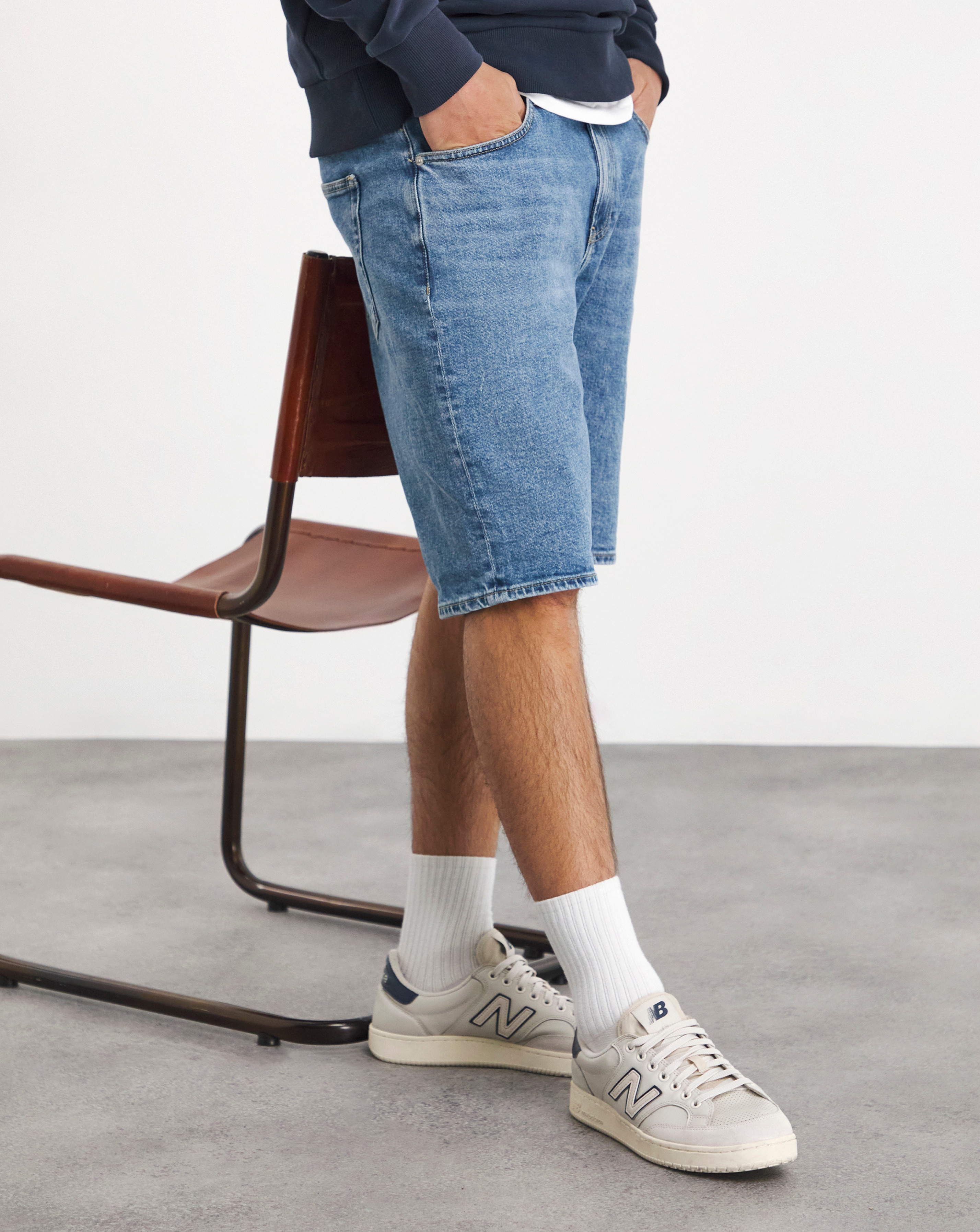 Ck Jeans Light Denim Short