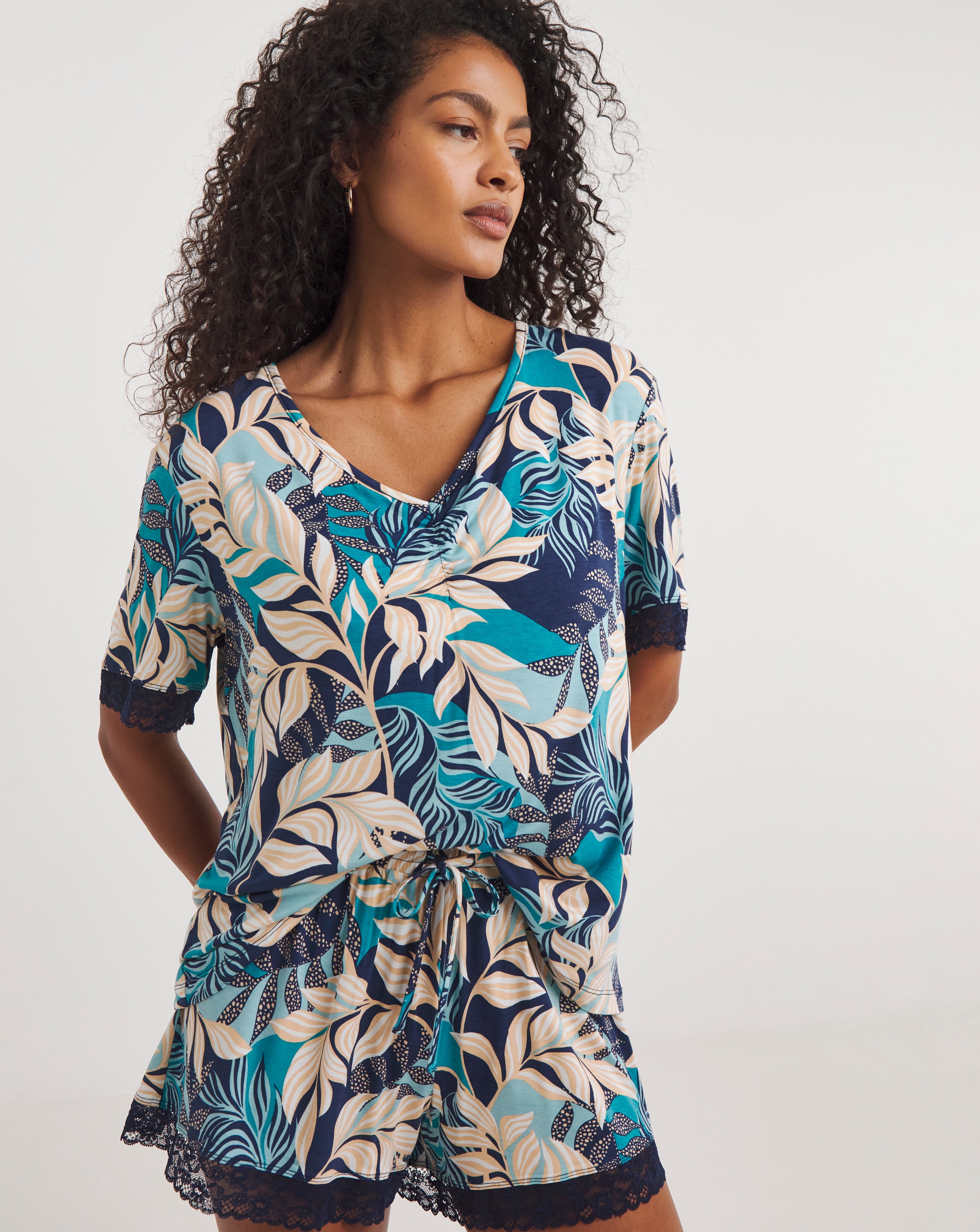 Luxurious Viscose Built In Support PJ