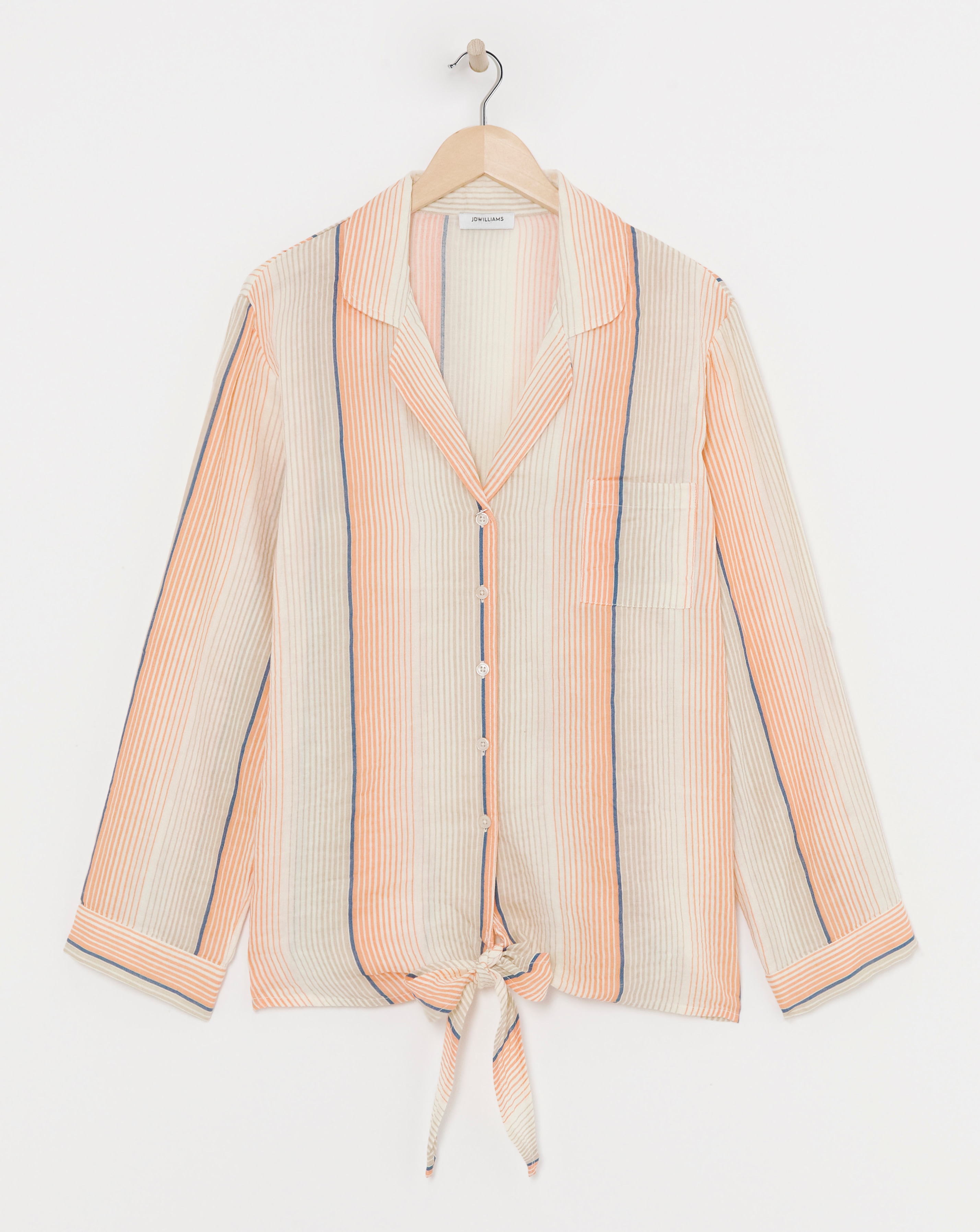 Stripe Cheesecloth Lounge Set