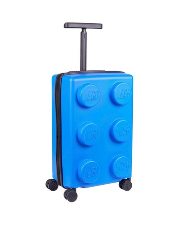 LEGO Brick Cabin Suitcase - Bright Blue