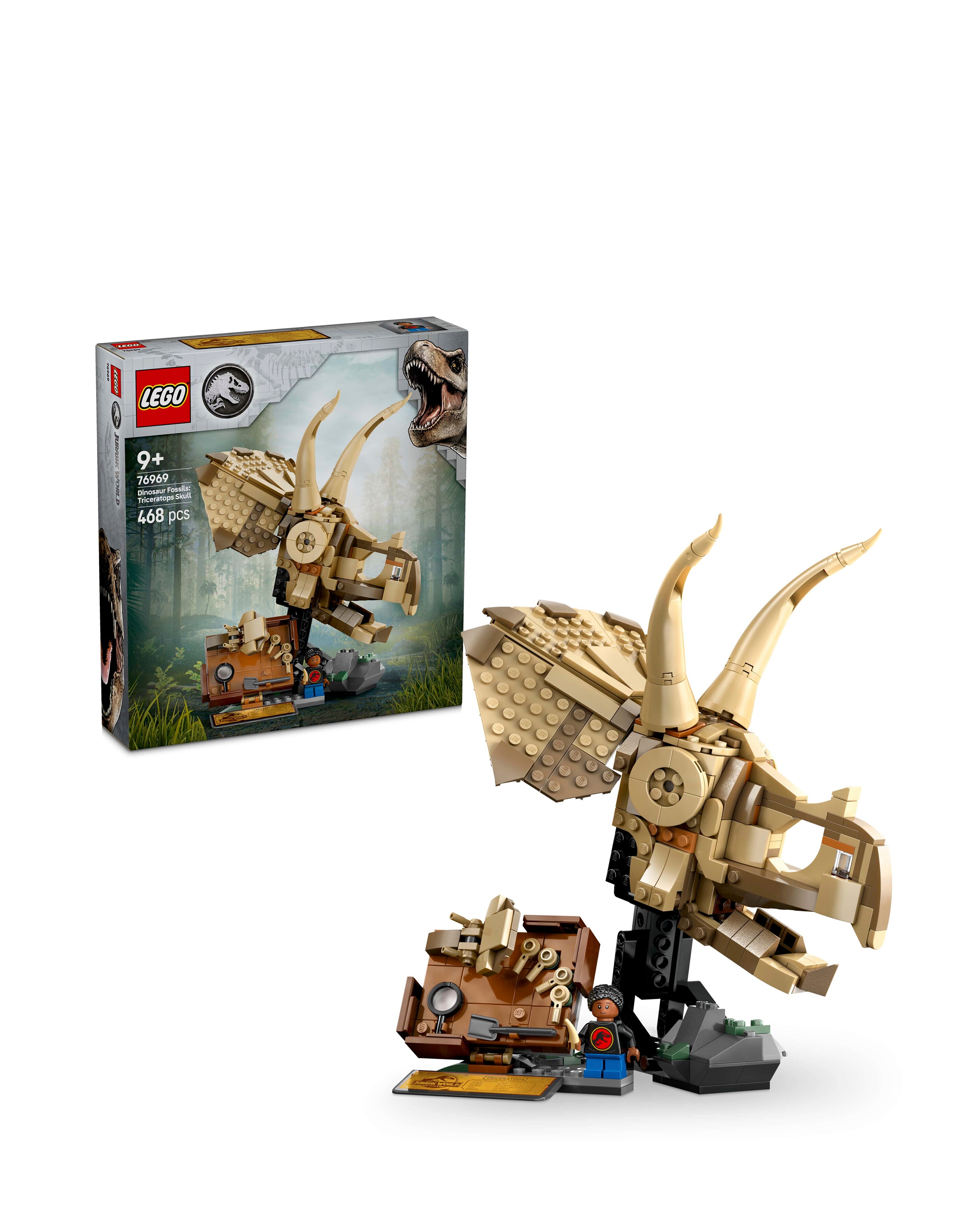 LEGO Jurassic World Triceratops Skull