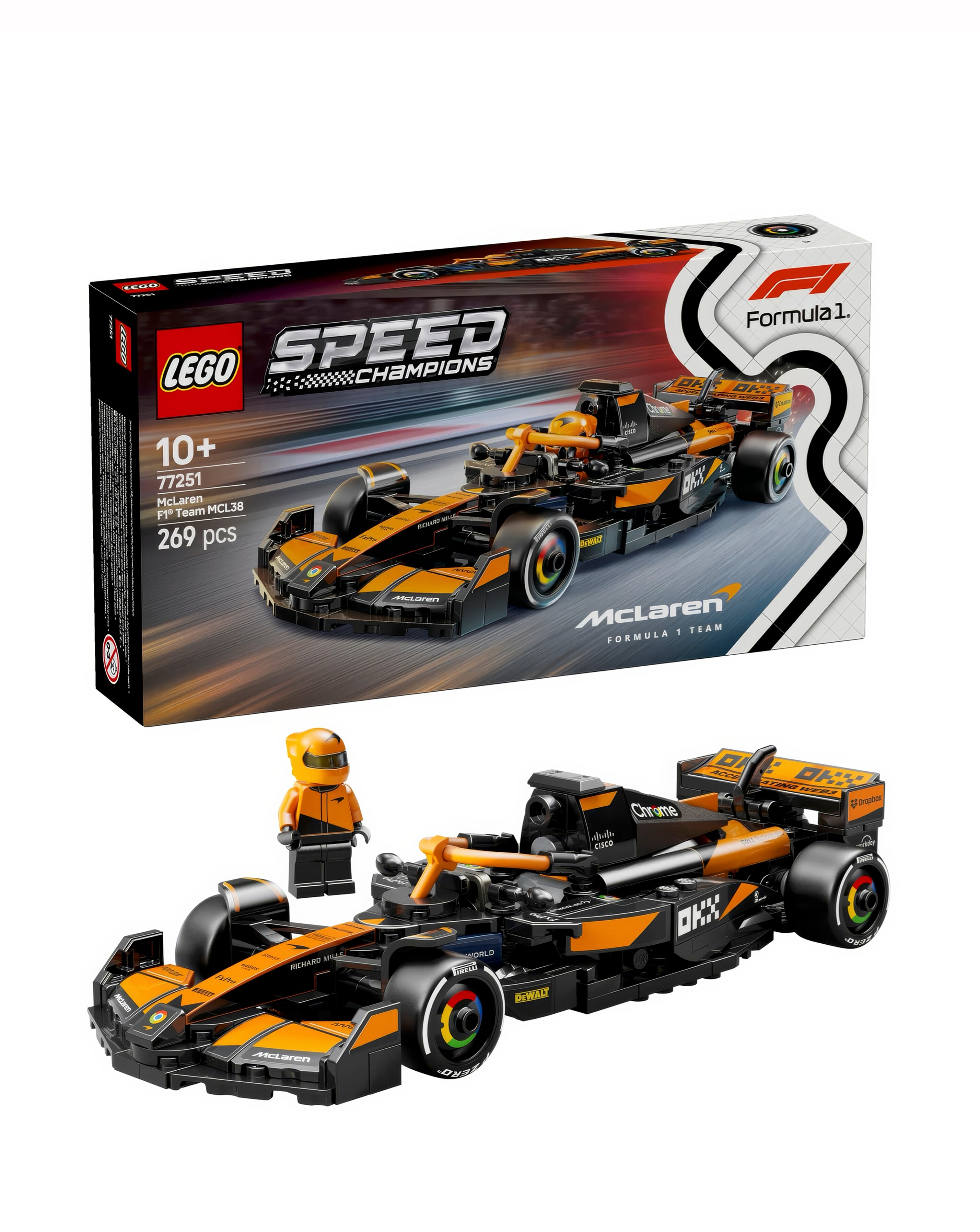 LEGO Speed Champions McLaren F1 Team MCL