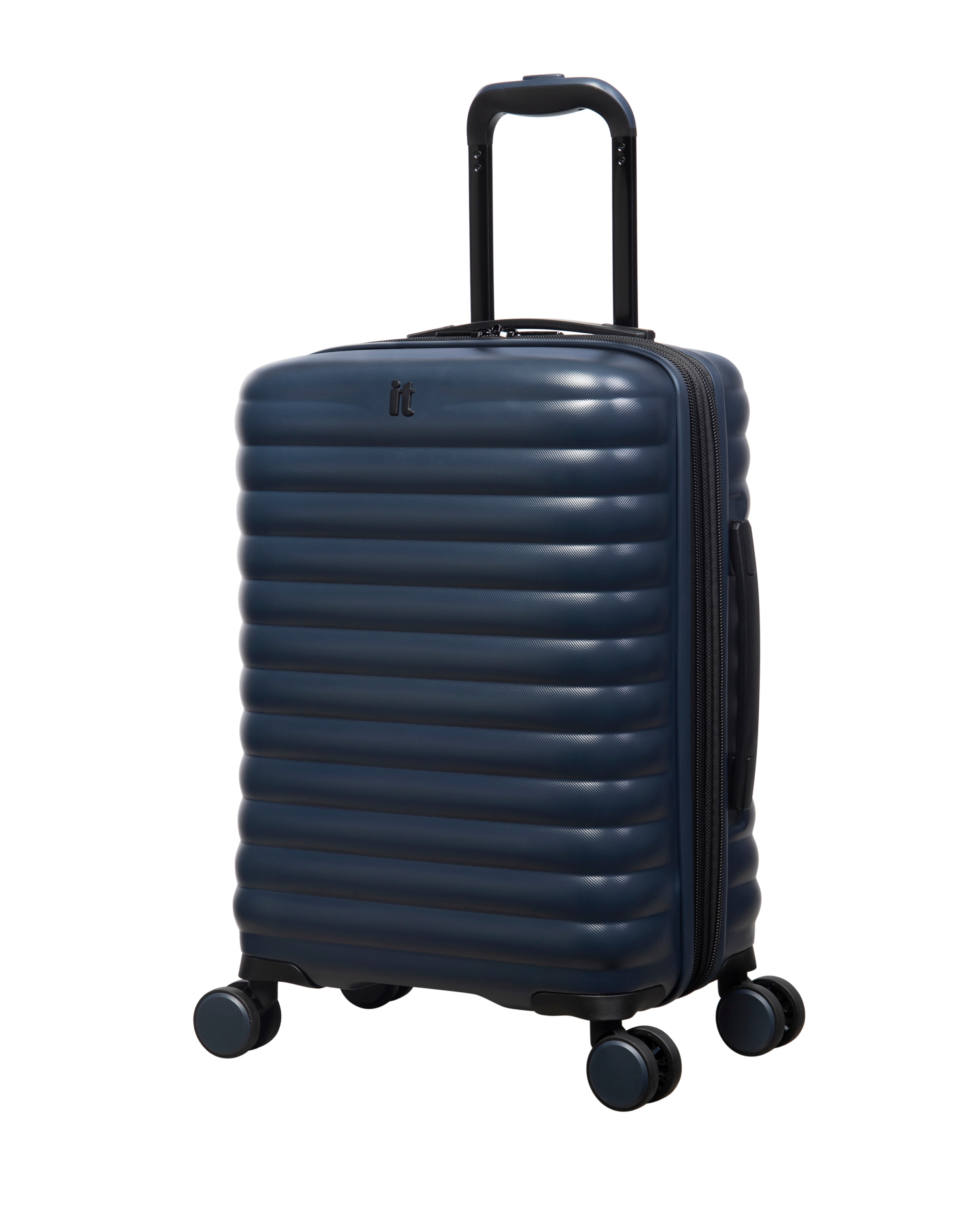IT Luggage Speedbump Navy Blue Set Ambrose Wilson