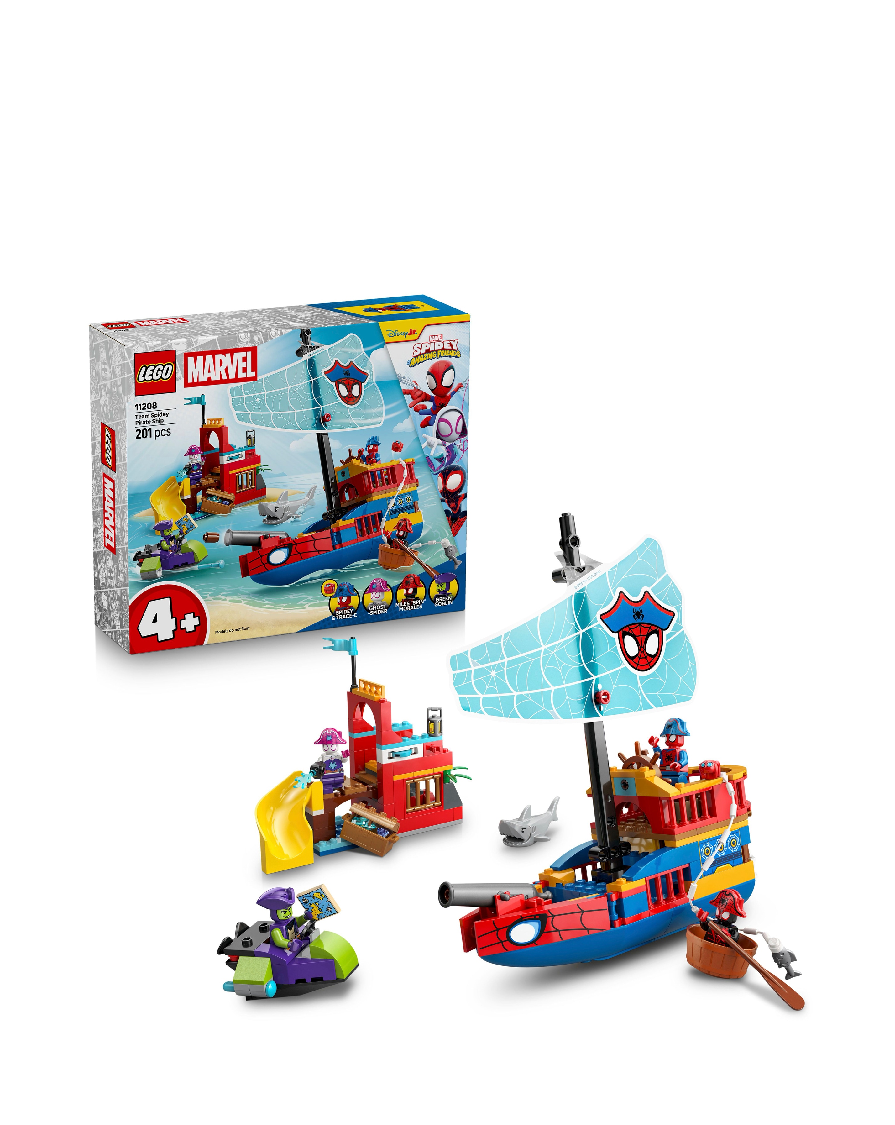LEGO Marvel Team Spidey Pirate Ship