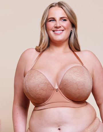 Curvy Kate Hey Girls SuperPlunge Strapless Multiway Bra Latte