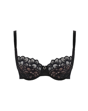 Panache Allure Balcony Wired Bra Black/Latte
