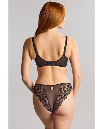 Panache Allure Full Cup Wired Bra Black/Latte