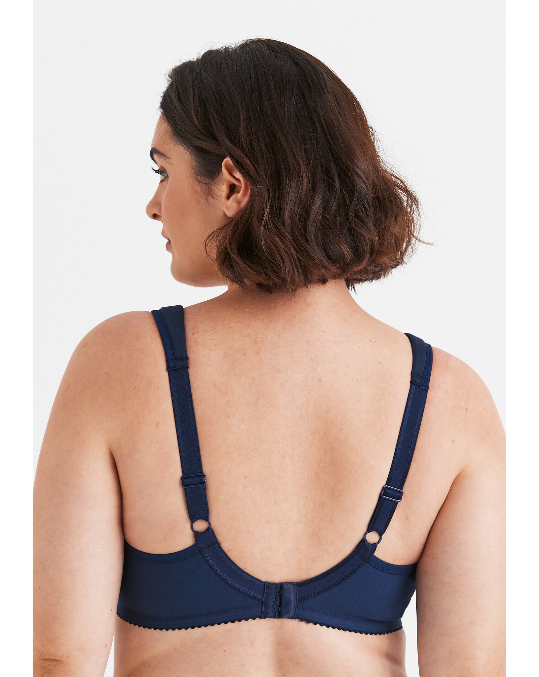 Miss Mary of Sweden Broderie Anglaise Wired Bra Dark Blue