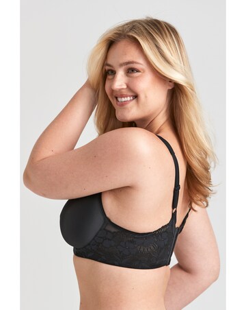 Miss Mary of Sweden Stay Fresh Lace Moulded Cup Wired Bra Black