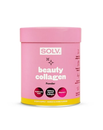 SOLV. Collagen Mango & Lychee Powder 188g Tube