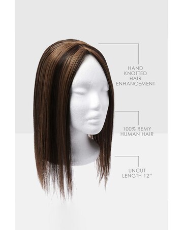 Beauty Works X Maya Jama Clip-in Fringe - Toffee Crunch