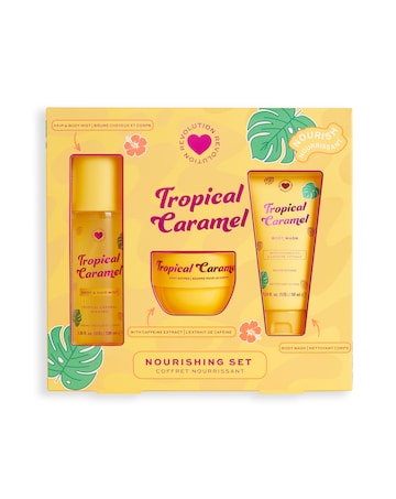 I Heart Revolution Tropical Caramel Bath & Body Gift Set