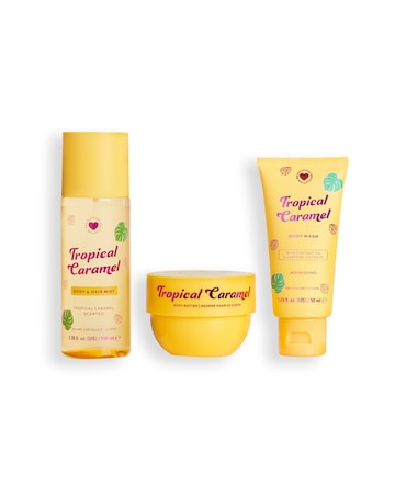 I Heart Revolution Tropical Caramel Bath & Body Gift Set