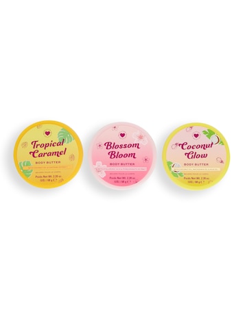 I Heart Revolution Tropical Trip Body Cream Trio