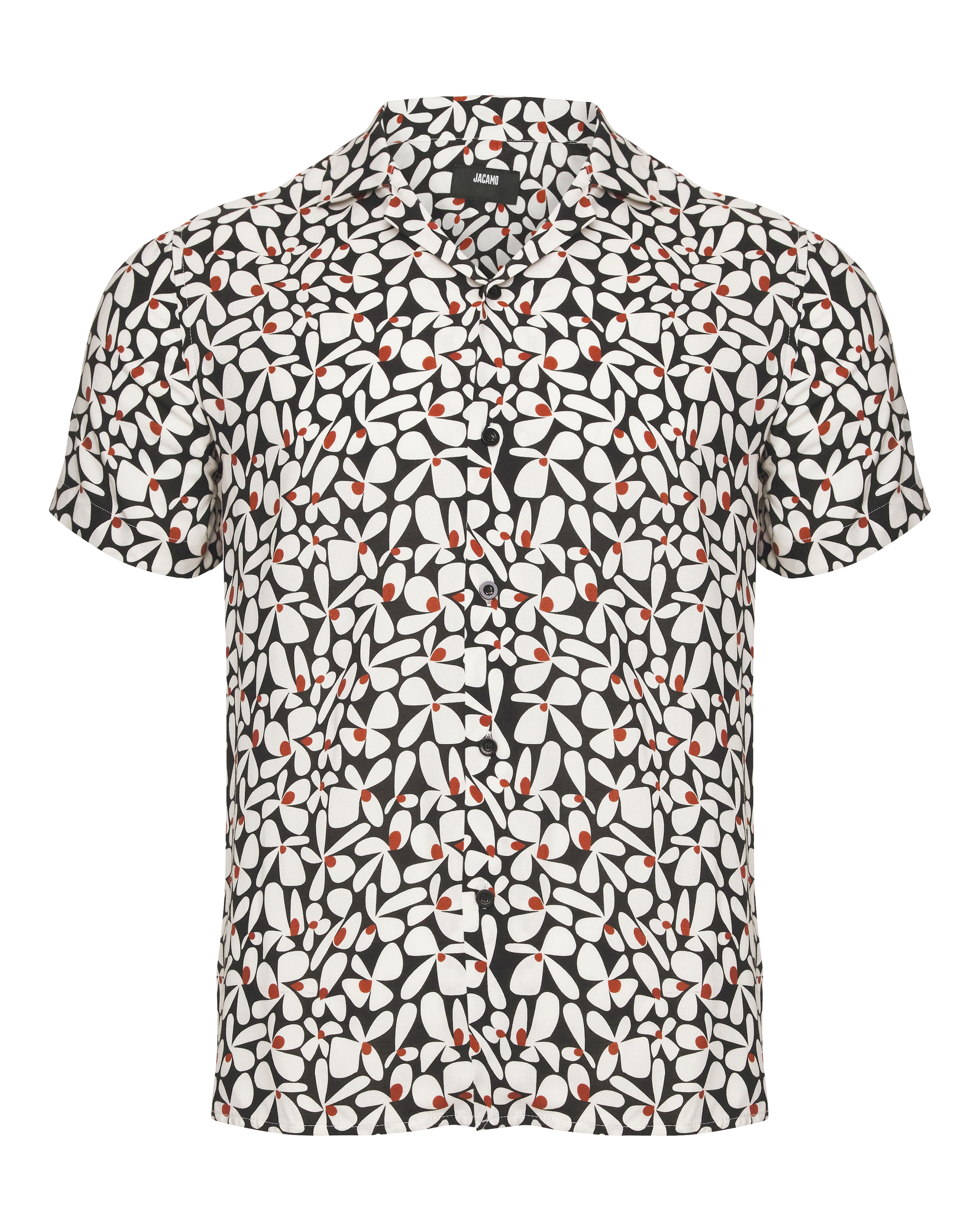Short Sleeve Print Shirt with Ecovero