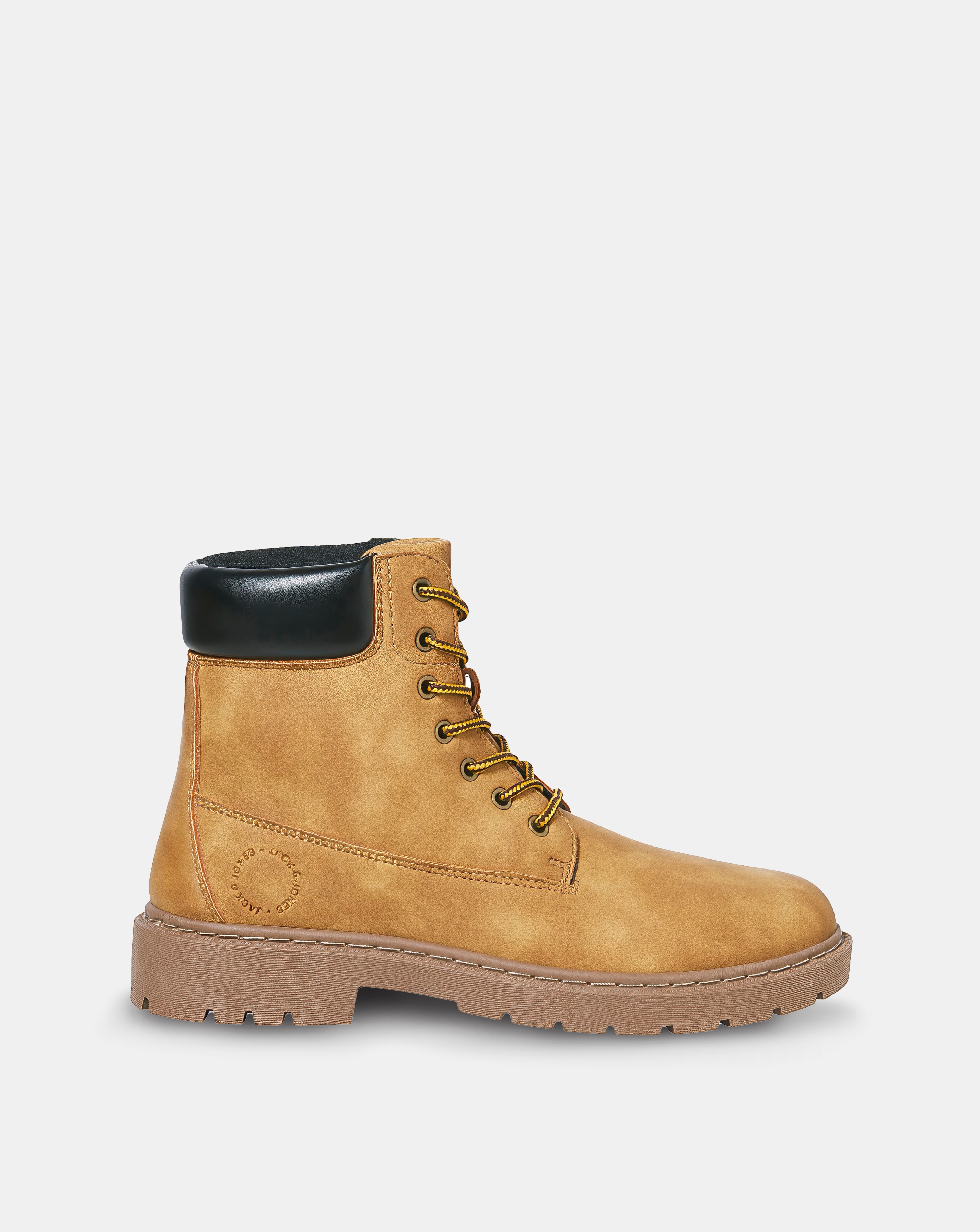 Jack & Jones Ainsworth PU Boots - Tan