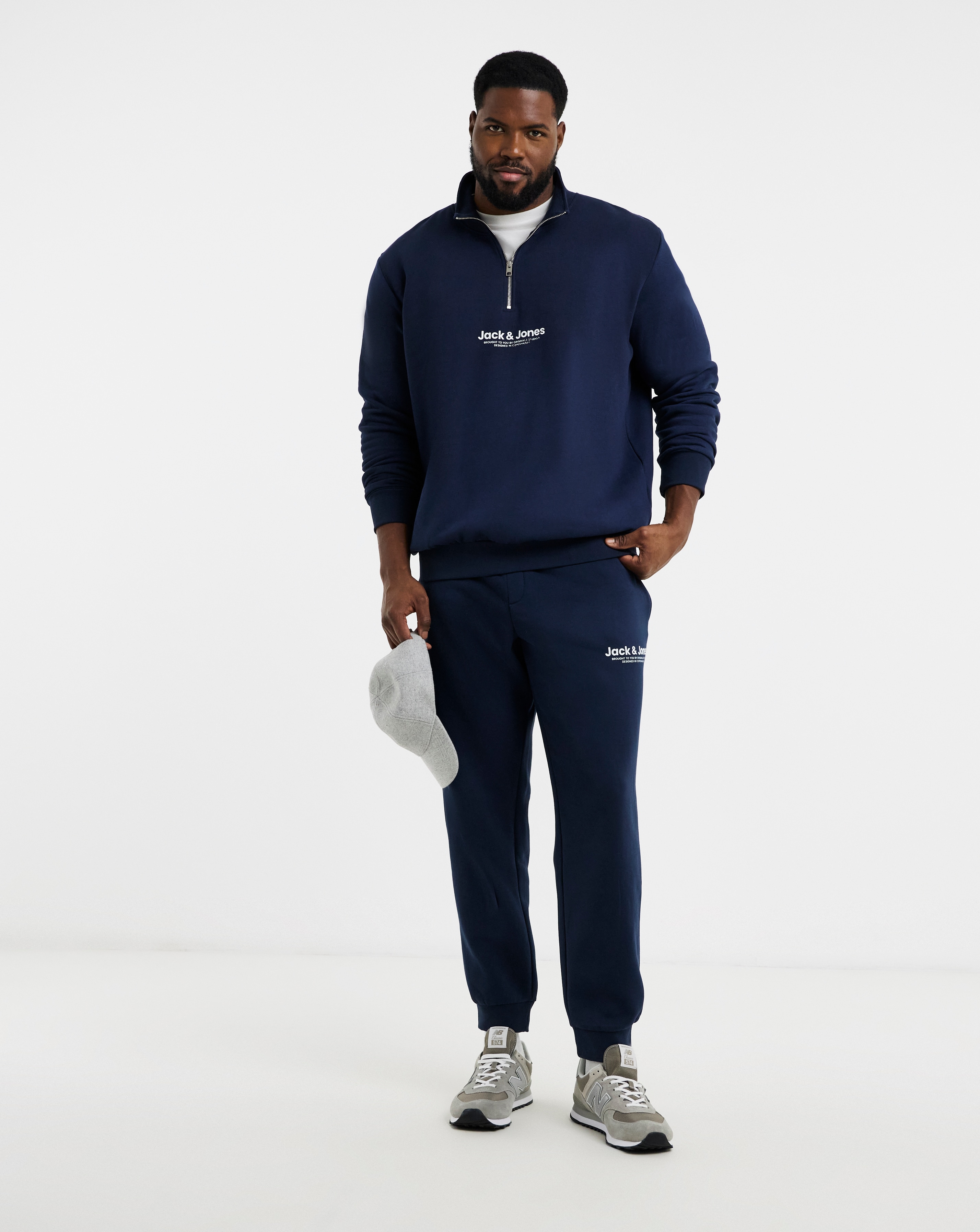 Jack & Jones 1/4 Zip Tracksuit Set