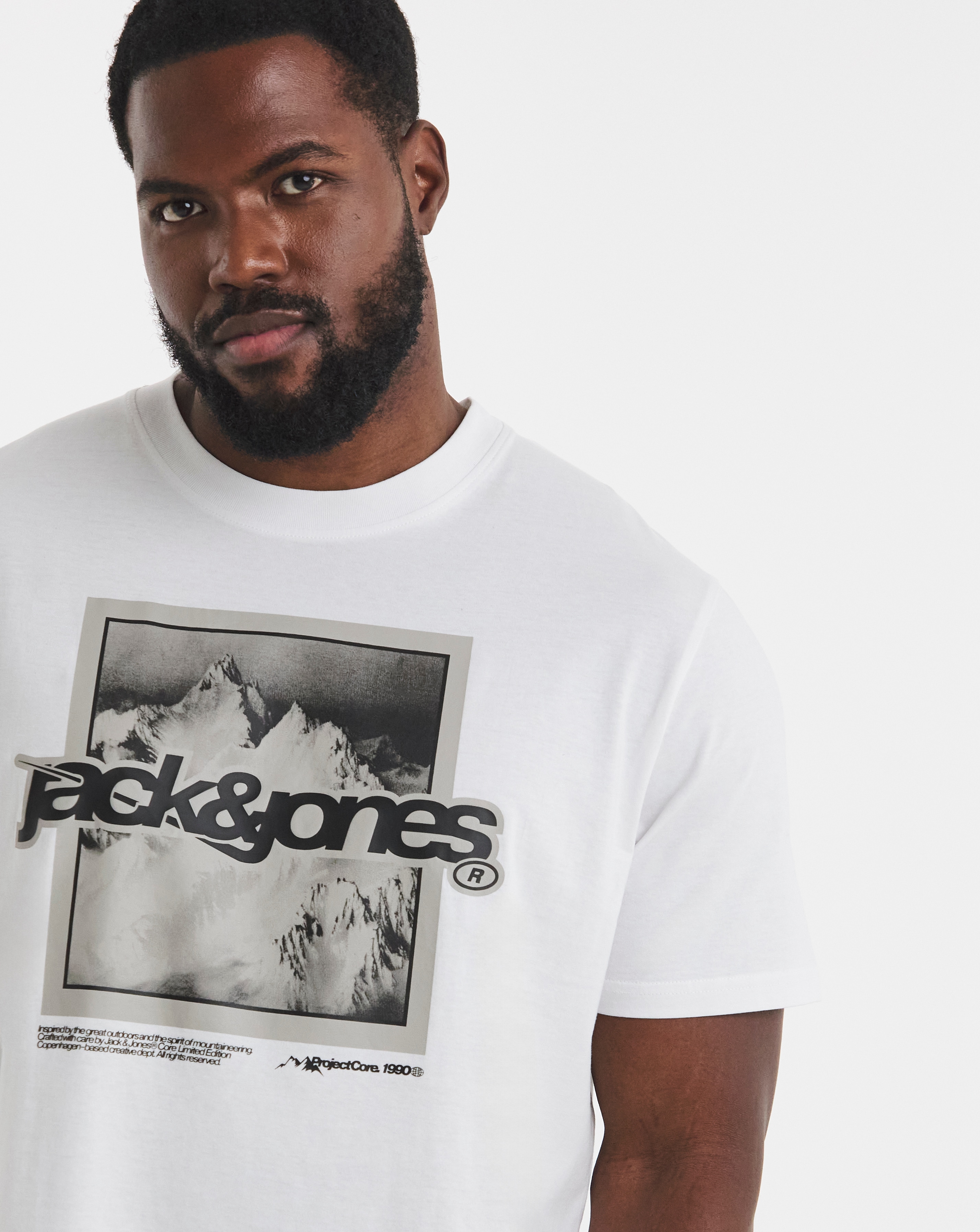 Jack & Jones Flare Graphic Logo T-Shirt