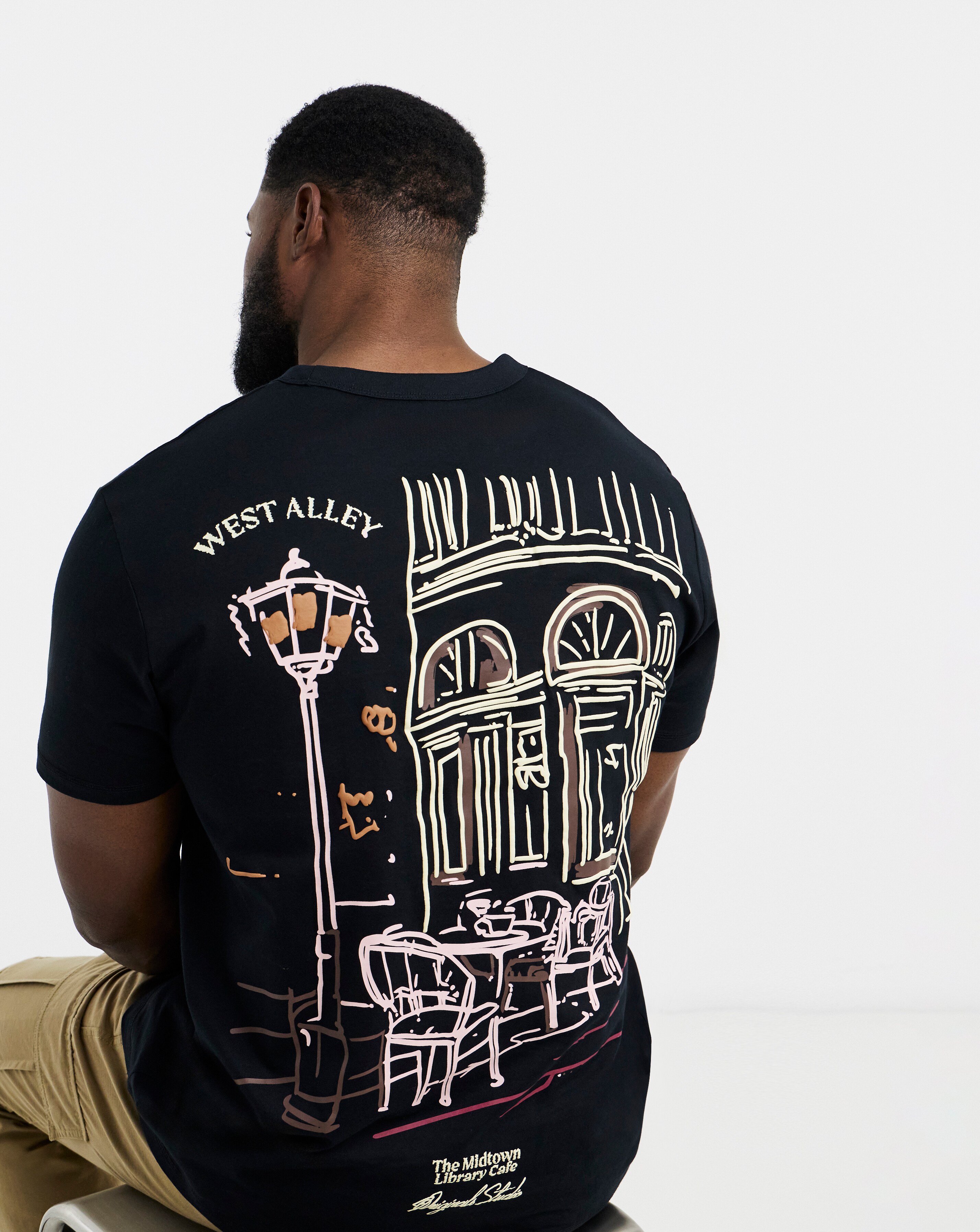 Jack& Jones Bedford Back Graphic T-Shirt