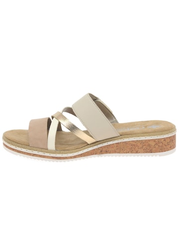 Rieker Faye Womens Low Wedge Sandals