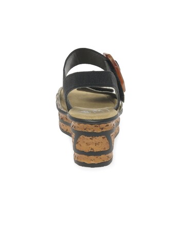 Rieker Gift Womens Standard Fit Wedges