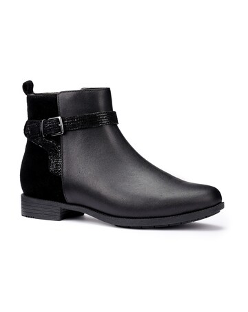 Hotter Haydock Wide Fit Ankle Boot