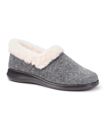 Hotter Hug II Wide Fit Slipper
