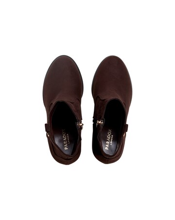 Paradox London Bexley Wide Fit Block Heel Boots