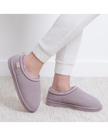 Totes toasties Ladies Icons Microsuede Shoot Slippers
