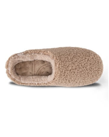 Totes Ladies Borg Swept Back Mule