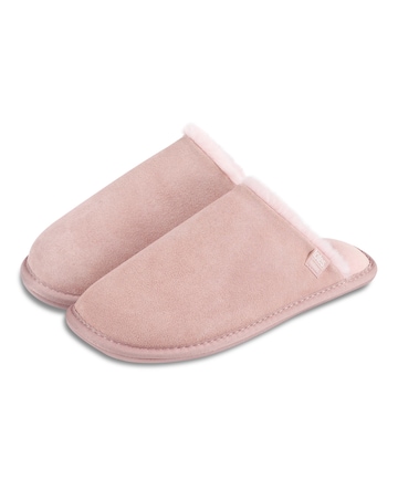 Isotoner Ladies Real Suede Mule