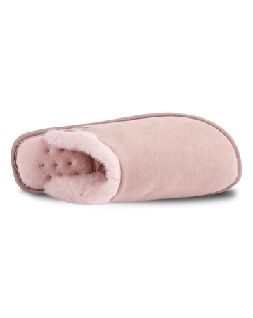 Isotoner Ladies Real Suede Mule