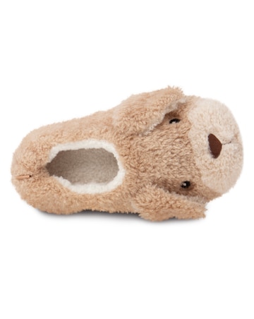 Totes toasties Ladies Novelty Dog Full Back Slippers